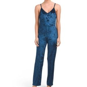 CO & CO Juniors Velvet Pantsuit Overall